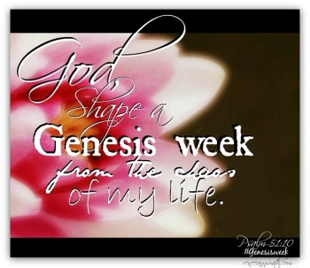 Genesis Week - Psalm 51