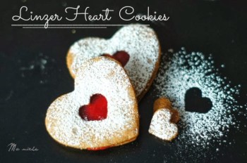 LInzer Heart Cookies