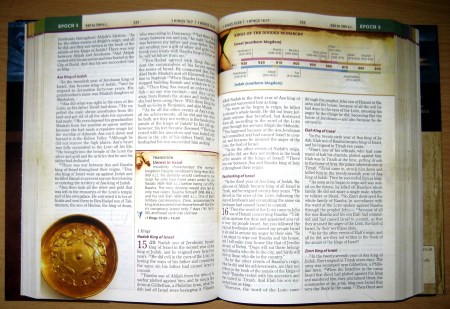 Chronological Study Bible NIV - Sample Pages