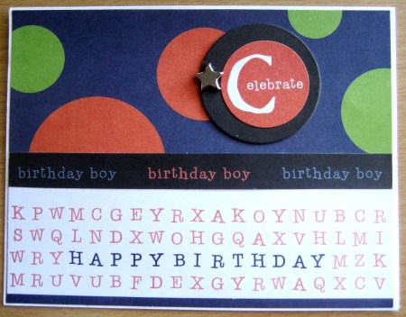 Birthday Boy Card