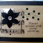 Flowers Whisper Card