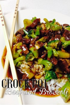 Slow Cooker Beef and Brocolli