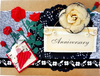 Anniversary Collage Card