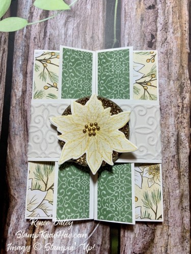 Poinsettia Christmas Card