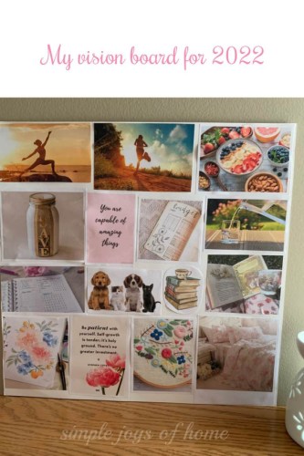 2022 Vision Board