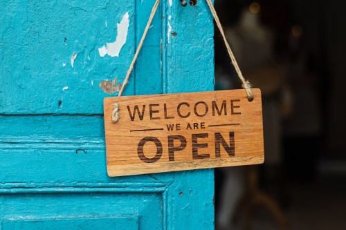 Welcome - We're Open