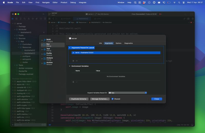 Using Server Side Swift For Machine Learning Processing - Light Pattern Collection - Desktop Quality