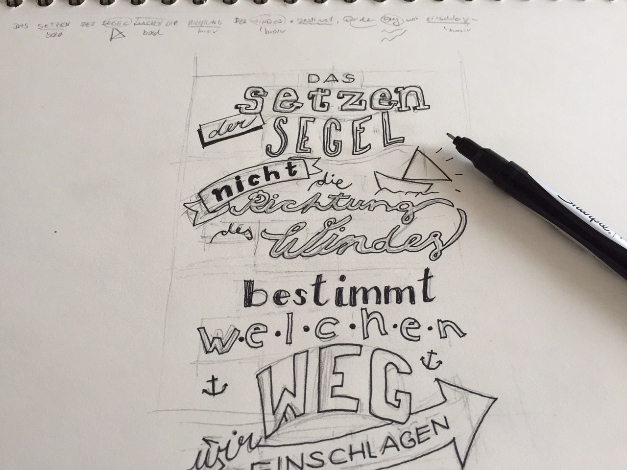 Eine Woche Lang Hand Lettering - Technik, Inspiration, Übungen Und Beispielschriften - Creatipster 960_x_1280_jpg