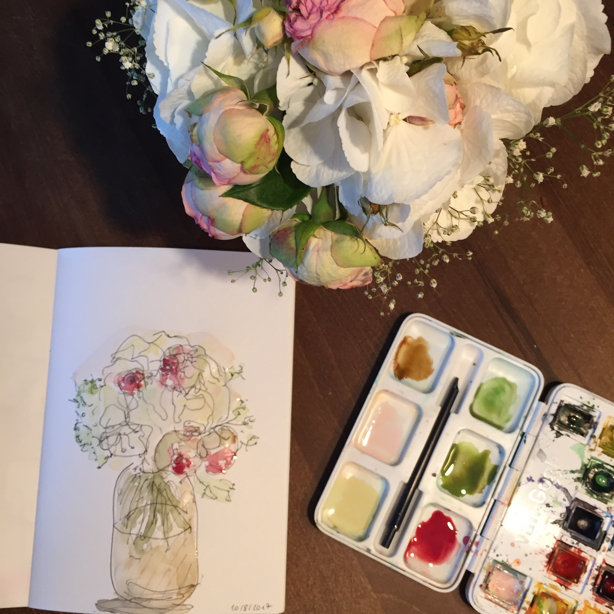 Blind Zeichnen Augen Zu Und Durch Creatipster