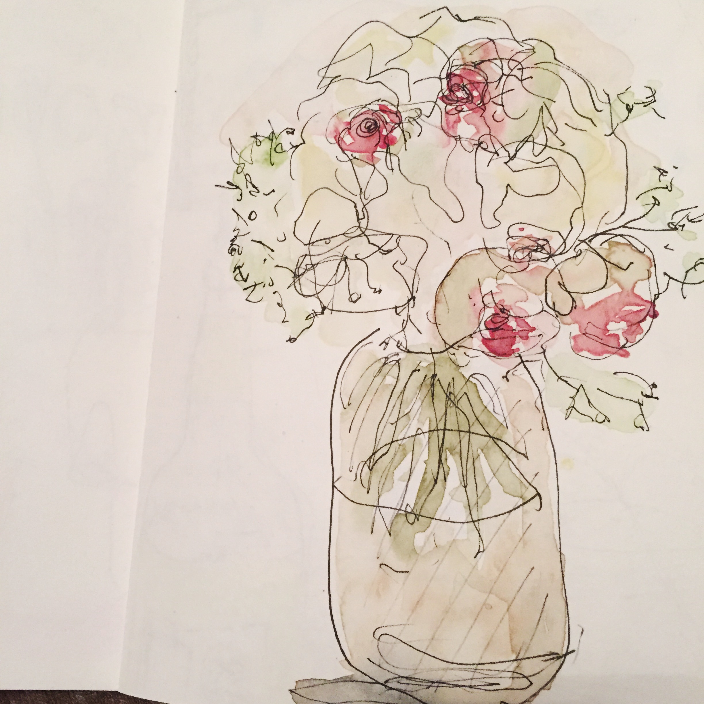 Ubung Zeichnung Skizze Portrait Zeichnen Von Brigitte Guhle Bei Kunstnet