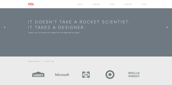 Parallax Web Design Example