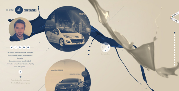 Parallax Scrolling Website