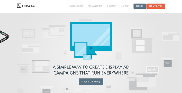 Simple Parallax Web Design