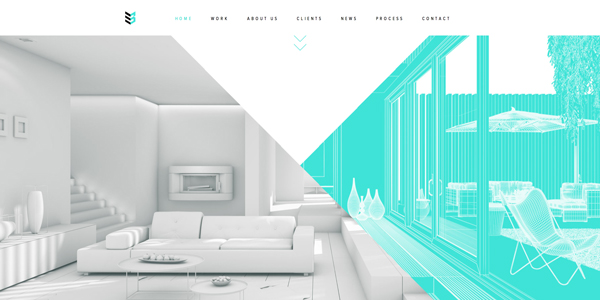 Website Design Parallax Example