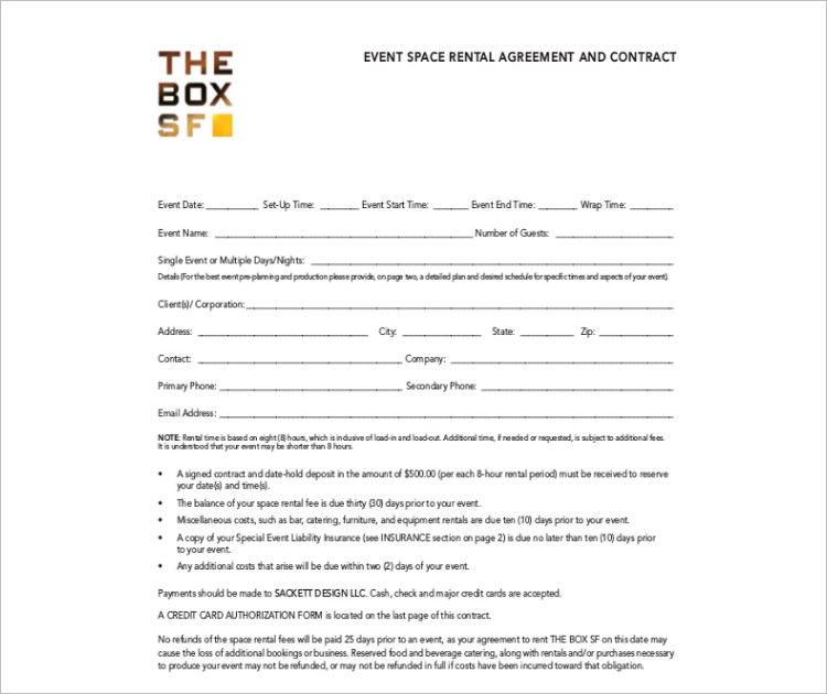 16 room rental agreement template free word doc pdf formats
