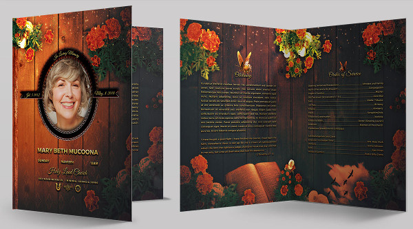 Mothers Booklet Photoshop Template