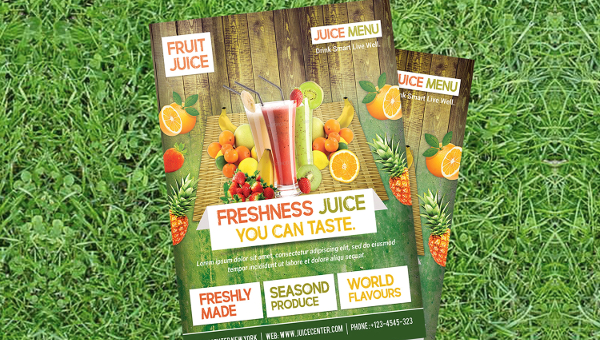 Drinks Menu Templates