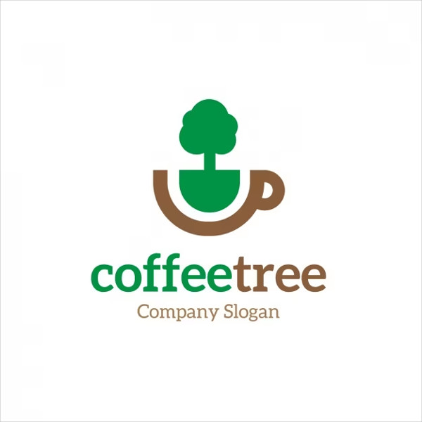 Free Download Coffee Tree Logo