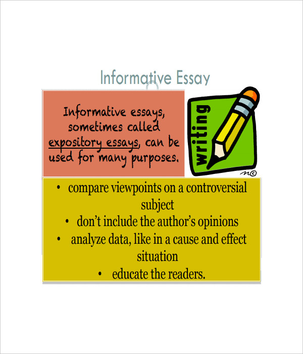 Informative Essay Template