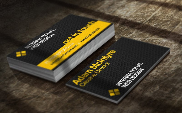 Print Ready Card for Web Designers