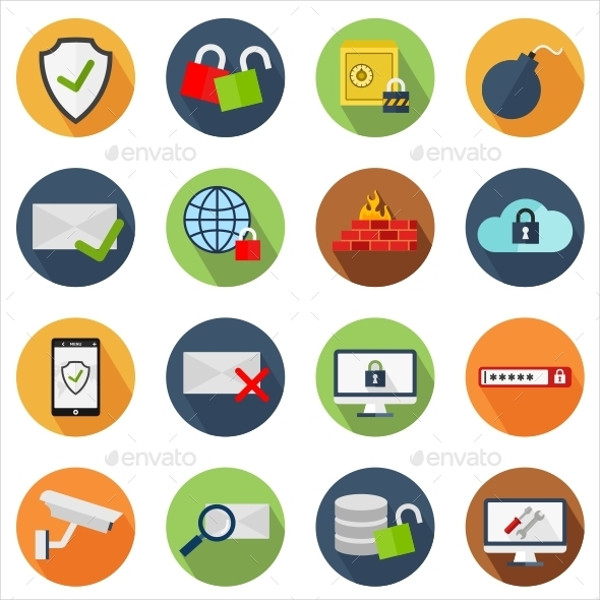 Internet Security Icons