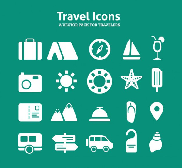 Free Vector Pack for Travelers Download