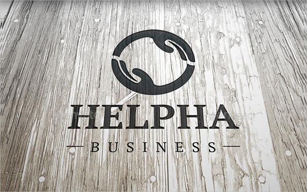 Help Hand Business Logo Template