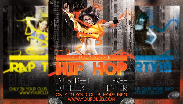 Hip Hop Flyer