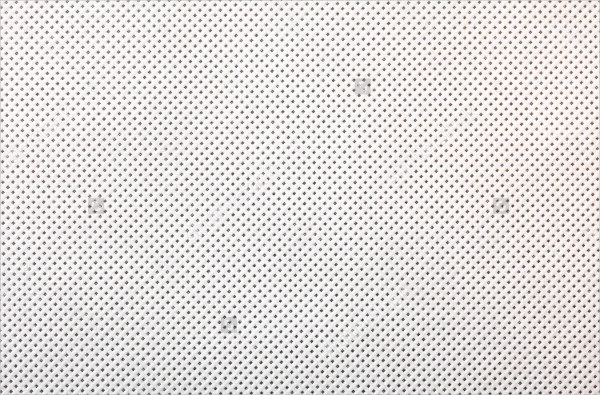 Perforated White Textile Pattern
