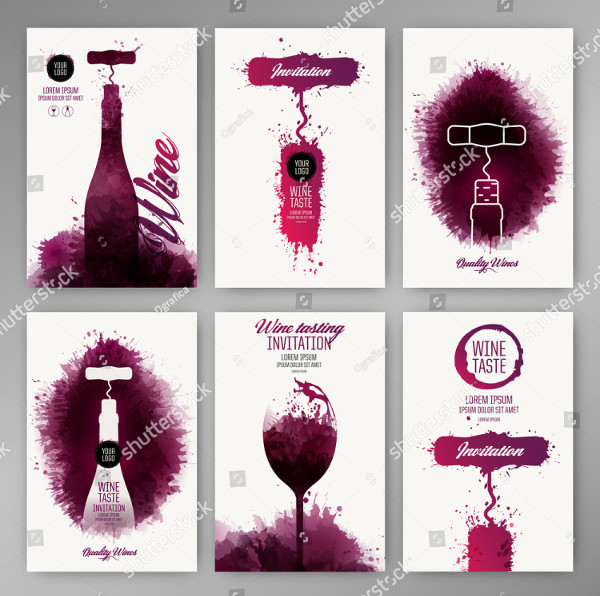 Wine Promotion Brochures Design