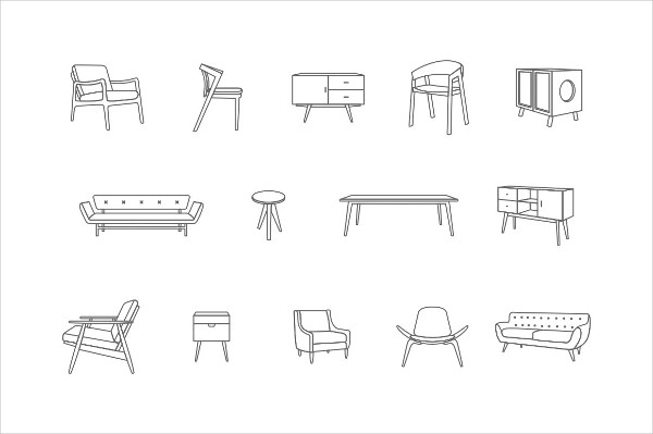 Collection of Vector Illustrations in Various Angles and Dimensions