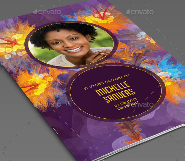 Remember Funeral Program Template