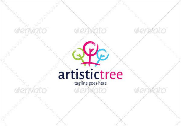 Artistic Tree Logo Template