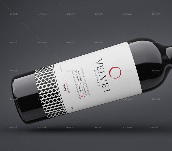 Custom Versatile Wine Label Templates