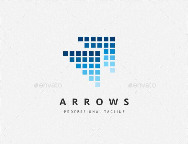 Data Arrows Logo Design