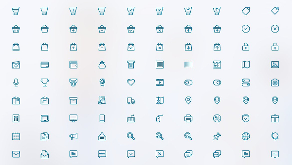 Ecommerce Icons
