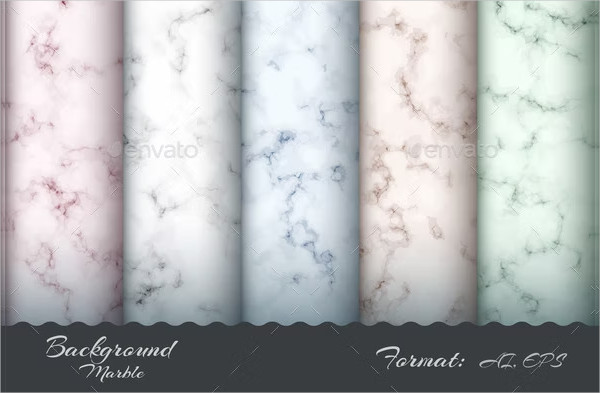 Set of Marble Background & Pattern