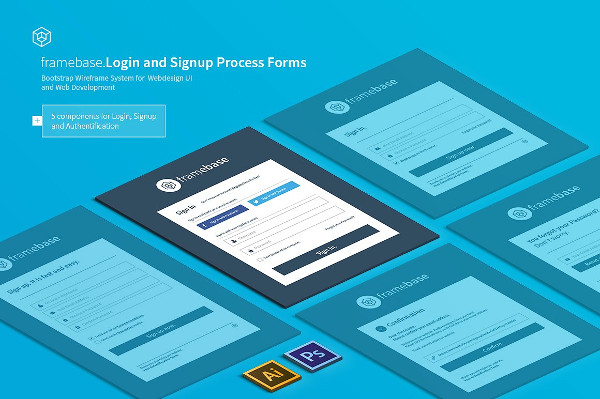 Bootstrap Login Form Template