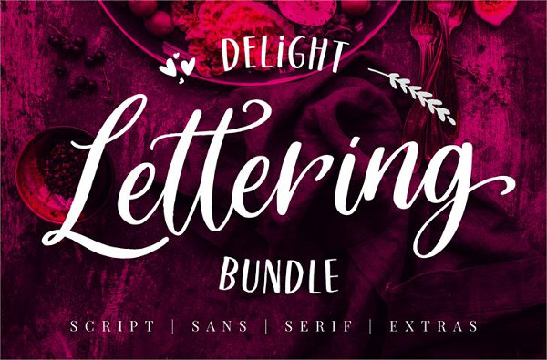 Delight Lettering Script Demo Font Free