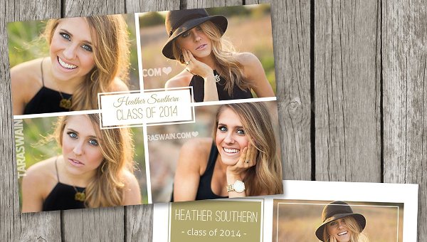 College Invitation Design Template