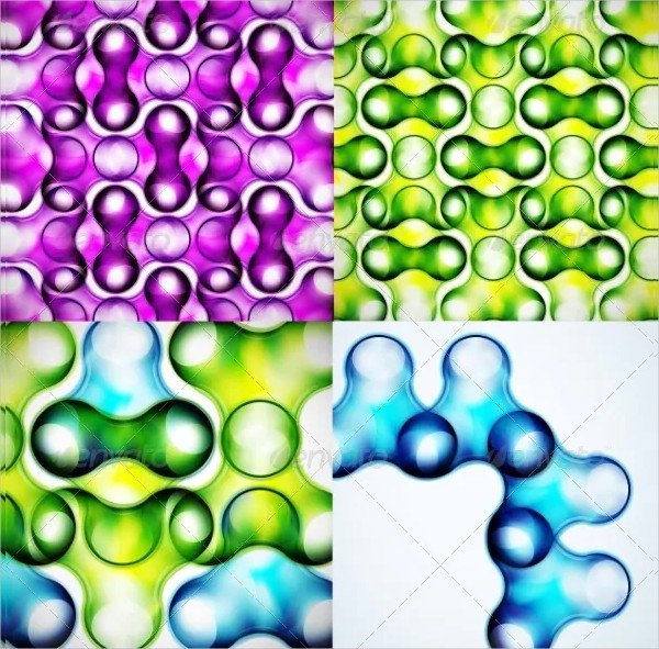 Bubble Glass Textures Vector Design Collection