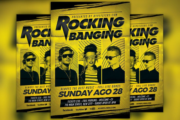 Band Event Flyer Template