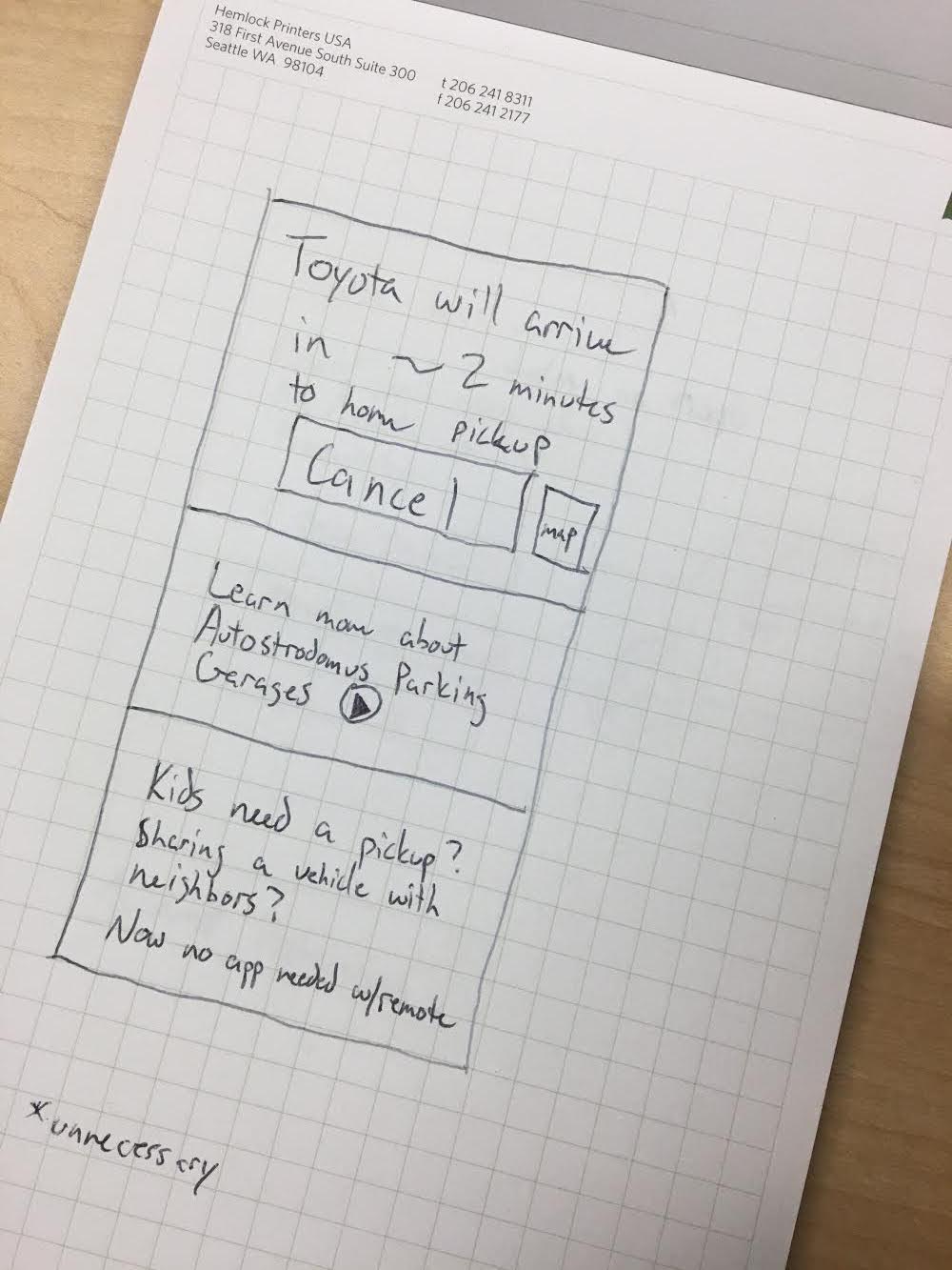 2nd iteration prototype autonomous car app