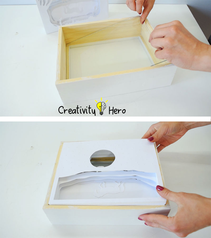 In this video i’ll show you how i made this light box step by step, and also i’ll give you some tips that will help you achieve the desired effect. How To Create A 3d Paper Cut Light Box Diy Project Creativity Hero