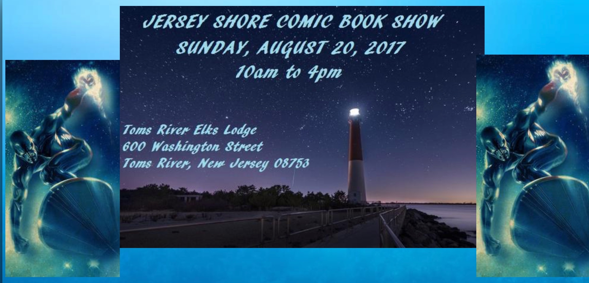 Jersey Shore (Toms River Elks Lodge) Comic Book Show WriTTeNSiNs