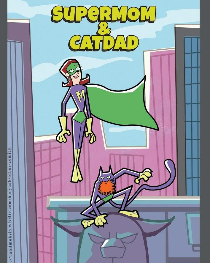 Rahil Mohsin JAXX the Andersin gives birth to a Spin-Off:: SUPERMOM and CATDAD gets ...