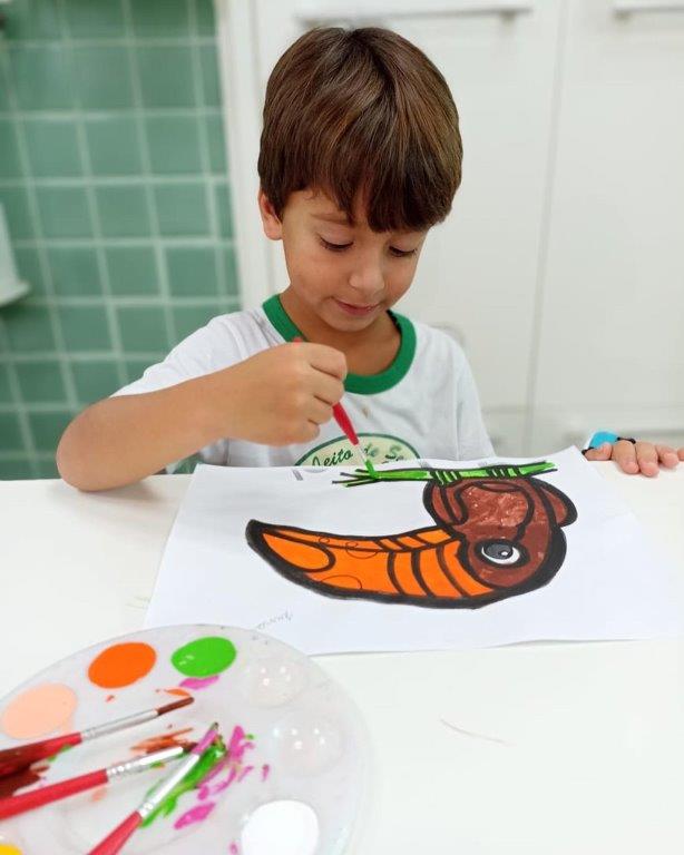 Foto 65 de Grupo V Vespertino trabalhando Artes dos Animais