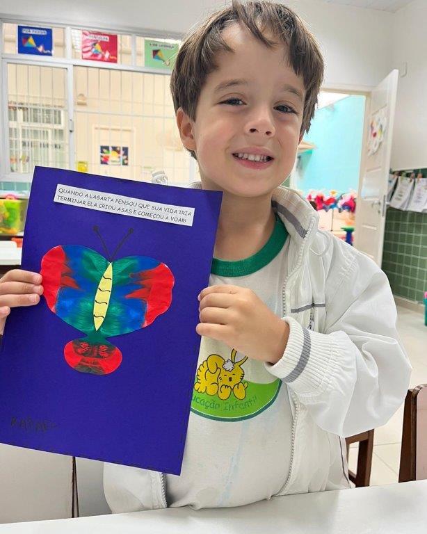Foto 71 de Grupo IV Vespertino trabalhando com o livro “O Gato Verde”
