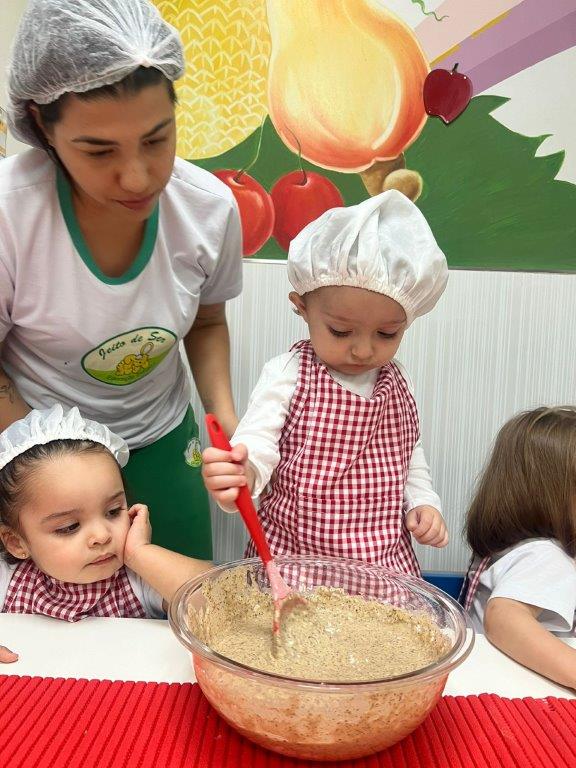 Foto 91 de  Grupo I na aula de culinária