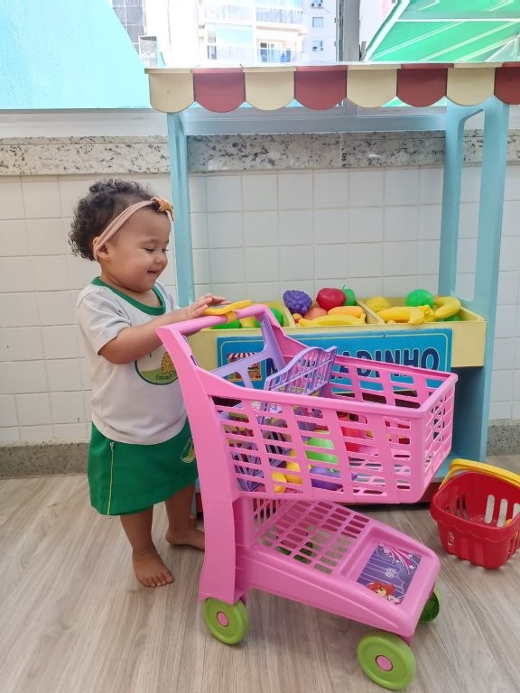 Foto 29 de Vivência Lúdica do Projeto Alimentação Saudável no Berçário e Grupo I